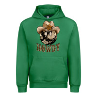 Emerald howdy smiley face Urban Hoodie - BarkalooDesign