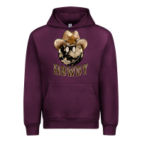 Mauve Wine howdy smiley face Urban Hoodie - BarkalooDesign
