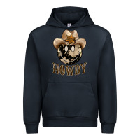 Navy howdy smiley face Urban Hoodie - BarkalooDesign