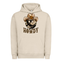 Howdy Smiley Face Urban Hoodie | Teevron