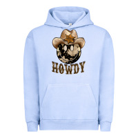 Pigment Grape Ice howdy smiley face Urban Hoodie - BarkalooDesign