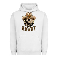 Pigment Lunar Rock howdy smiley face Urban Hoodie - BarkalooDesign