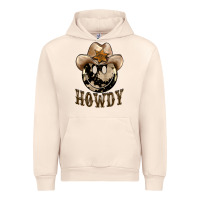 Sandshell howdy smiley face Urban Hoodie - BarkalooDesign