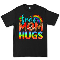 Black Pride LGBTQ Free Mom Hugs Premium Tee - BundleAndBundleShop