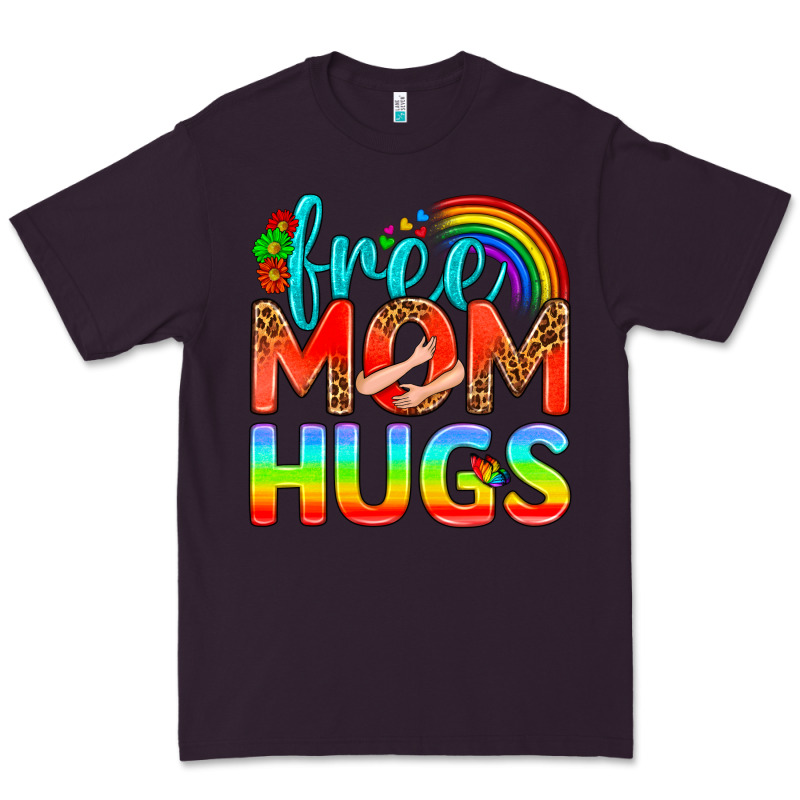 Pride Lgbtq Free Mom Hugs Premium Tee by BundleAndBundleShop | Teevron