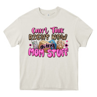 Cream can't talk right now doing mom stuff Heavy Core Tee - JahusDesignShop