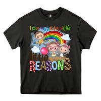 Asphalt i love my job for all the little reasons Heavy Core Tee - NancyCooperArtShop