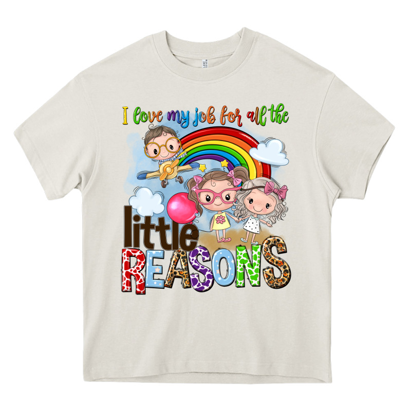 I Love My Job For All The Little Reasons Heavy Core Tee by NancyCooperArtShop | Teevron