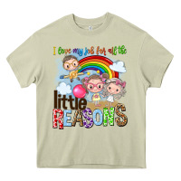 Mossy i love my job for all the little reasons Heavy Core Tee - NancyCooperArtShop