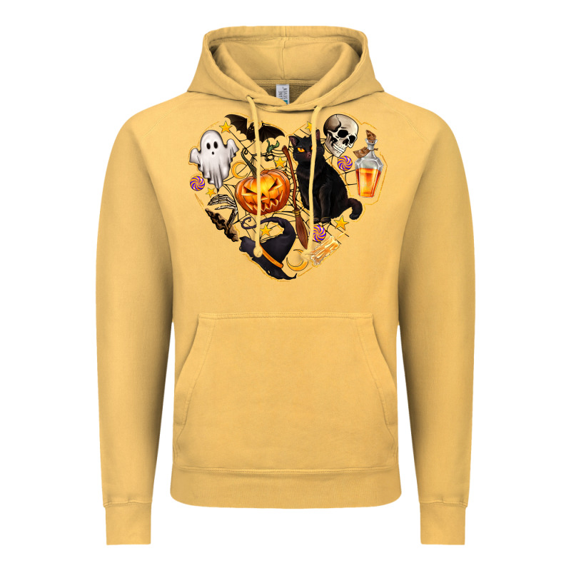 Halloween Heart Vintage Hoodie by texasbilliewilder | Teevron