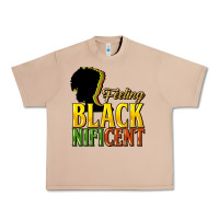 Burro feeling blacknificent Urban Heavy Tee - NancyCooperArtShop