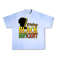Grape Ice feeling blacknificent Urban Heavy Tee - NancyCooperArtShop