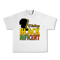 Lunar Rock feeling blacknificent Urban Heavy Tee - NancyCooperArtShop