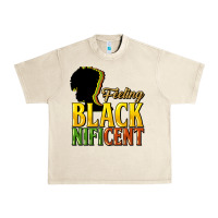 Sandshell feeling blacknificent Urban Heavy Tee - NancyCooperArtShop