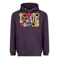 Plum love dog Heavyweight Hoodie - CowhideDigitalArt