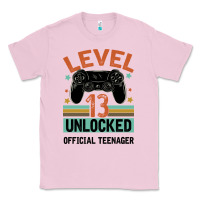 Bubblegum Pink Level 13 Unlocked Official Teenager 13th Birthday Classic Tee - Bettercallsaul