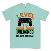 Seafoam Level 13 Unlocked Official Teenager 13th Birthday Classic Tee - Bettercallsaul
