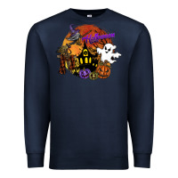 Navy halloween Premium Sweatshirt - SublimationCraftShop