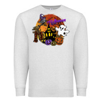 Oatmeal Heather halloween Premium Sweatshirt - SublimationCraftShop