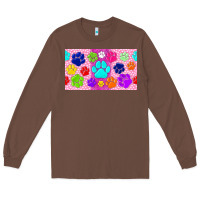 Chestnut paw print Long Sleeve Tee - TumblerDesignByShophia