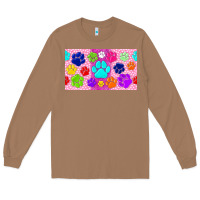 Toasted Coconut paw print Long Sleeve Tee - TumblerDesignByShophia