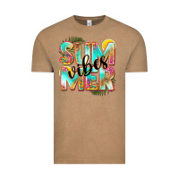 Vintage Coffee summer vibes Vintage Tee - NancyCooperArtShop