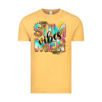 Vintage Mustard summer vibes Vintage Tee - NancyCooperArtShop
