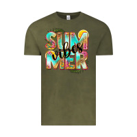 Vintage Olive summer vibes Vintage Tee - NancyCooperArtShop