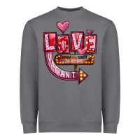 Storm Valentine's Day love vacant Heavyweight Sweatshirt - FaDigitalArtStudio