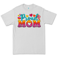 Dove Grey Proud Mom Lesbian Premium Tee - BundleAndBundleShop