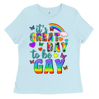 Western It's Great Day To Be Gay Ladies Tee | Teevron