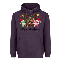 Plum merry christmas tooth Heavyweight Hoodie - CowhideDigitalArt