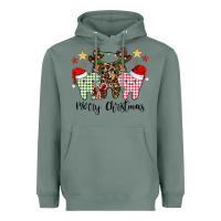Sage merry christmas tooth Heavyweight Hoodie - CowhideDigitalArt