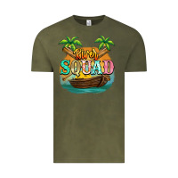 Vintage Olive River squad Vintage Tee - NancyCooperArtShop