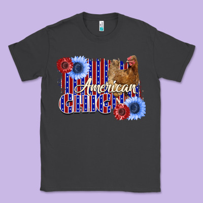 American Chicken Classic Tee Designed By Bettercallsaul