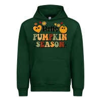 Foreset Green hello pumpkin season Urban Hoodie - BarkalooDesign