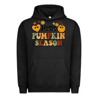 Pigment Black hello pumpkin season Urban Hoodie - BarkalooDesign