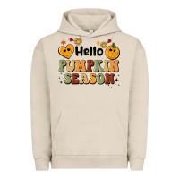Pigment French Oak hello pumpkin season Urban Hoodie - BarkalooDesign