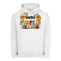 Pigment Lunar Rock hello pumpkin season Urban Hoodie - BarkalooDesign