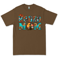 Cacao Western Rodeo Mom Premium Tee - BundleAndBundleShop