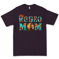 Plum Western Rodeo Mom Premium Tee - BundleAndBundleShop
