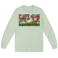 Matcha cute chicken Long Sleeve Tee - TumblerDesignByShophia
