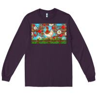 Plum cute chicken Long Sleeve Tee - TumblerDesignByShophia