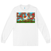 White cute chicken Long Sleeve Tee - TumblerDesignByShophia