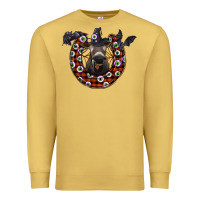 Antique Gold halloween donkey Premium Sweatshirt - SublimationCraftShop