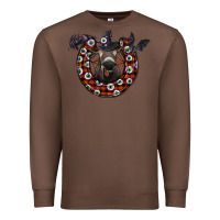 Chestnut halloween donkey Premium Sweatshirt - SublimationCraftShop