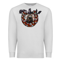 Dove Grey halloween donkey Premium Sweatshirt - SublimationCraftShop
