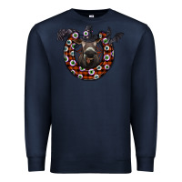 Navy halloween donkey Premium Sweatshirt - SublimationCraftShop