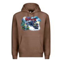 Chestnut believe polar express Premium Hoodie - FaDigitalArtStudio