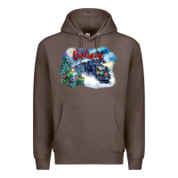 Coffee believe polar express Premium Hoodie - FaDigitalArtStudio